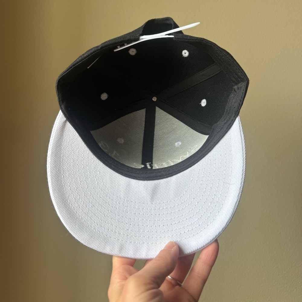 Black and White Cap with Swiftie_13 Embroidery - Taylor Swift Hat - Picture 6 of 7